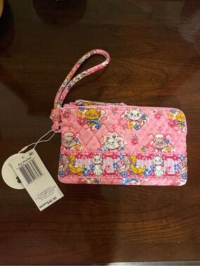NWT Vera Bradley Zip Wristlet Disney The Aristocats
